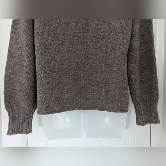 Sundance Wool Alpaca Sweater Quiet Luxury Coastal Grandma Cozy Countryside L - Picture 9 of 10